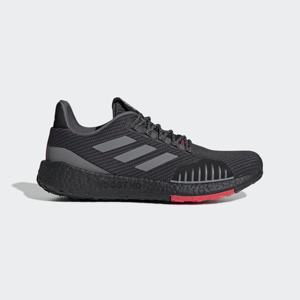 Adidasi Alergare Adidas Pureboost HD Iarna Dama Romania - Gri/Rosii EH2668